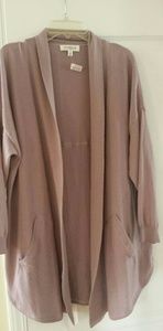 NWT dusty mauve 3/4 sleeve sweater size small